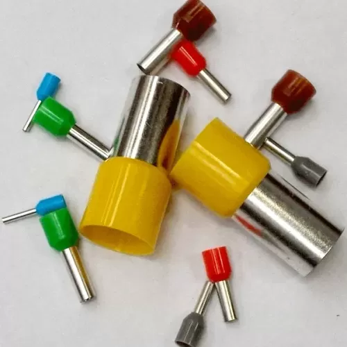 TICE2525/*8 Grey Cord End Terminals 2.5 mm²